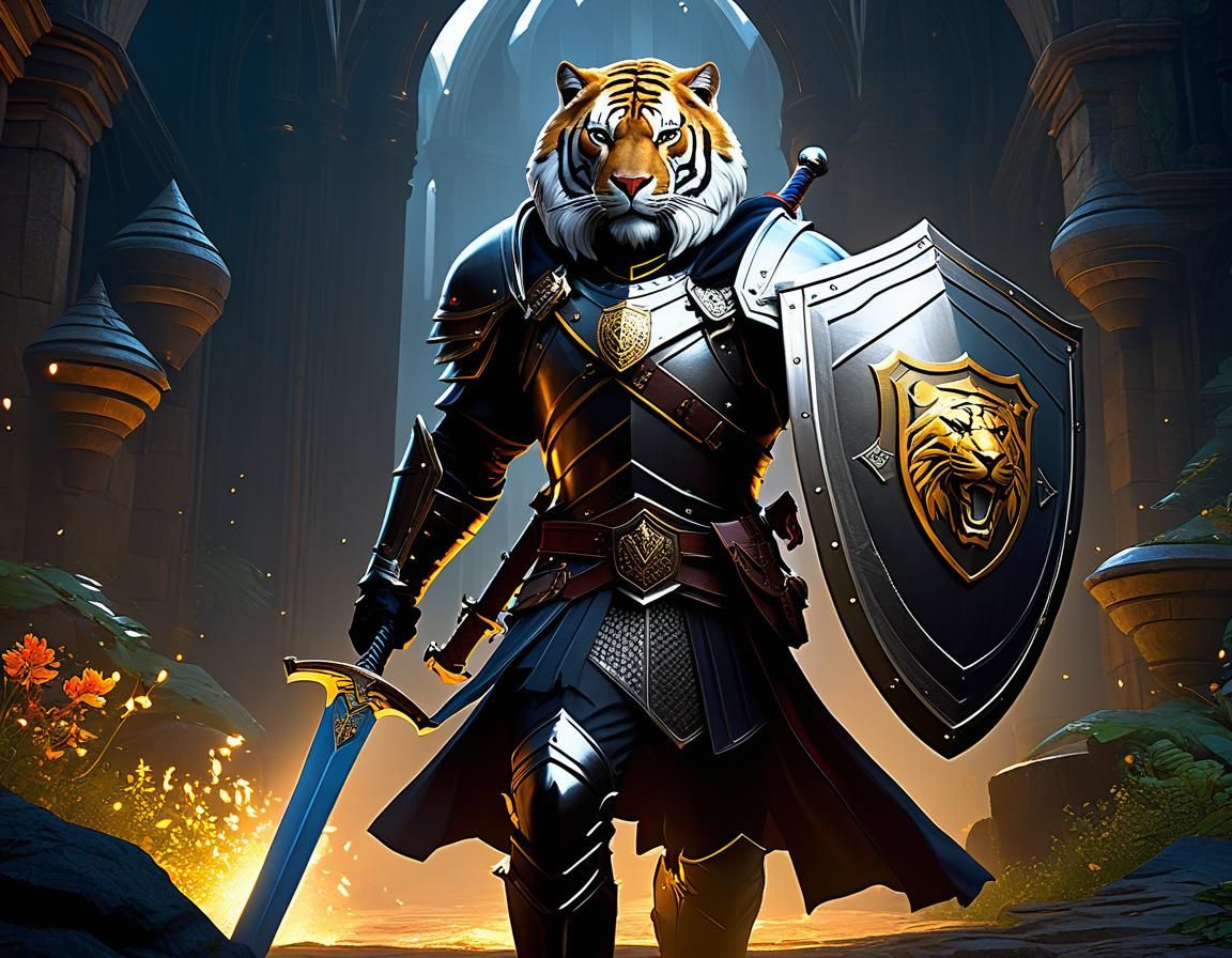 Rakshasa paladin anyone? - AI Generated Artwork - NightCafe Creator