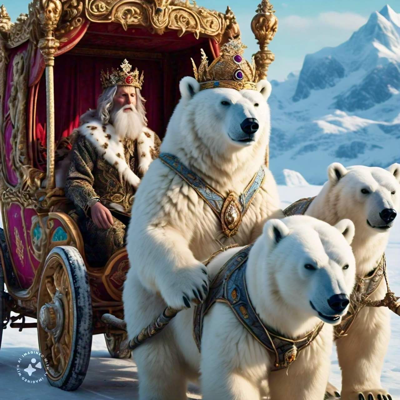 The king and the royals