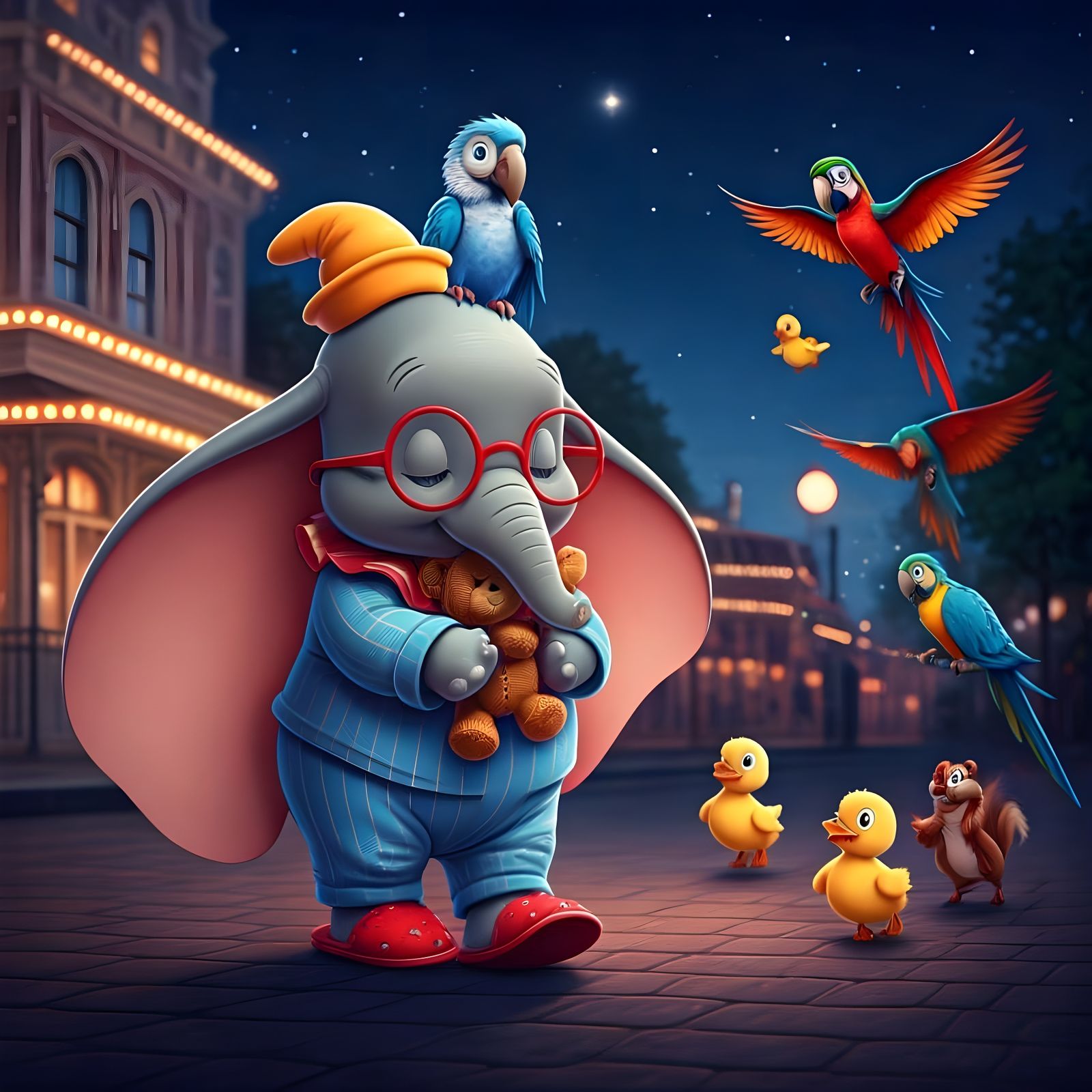 Dumbo and friends