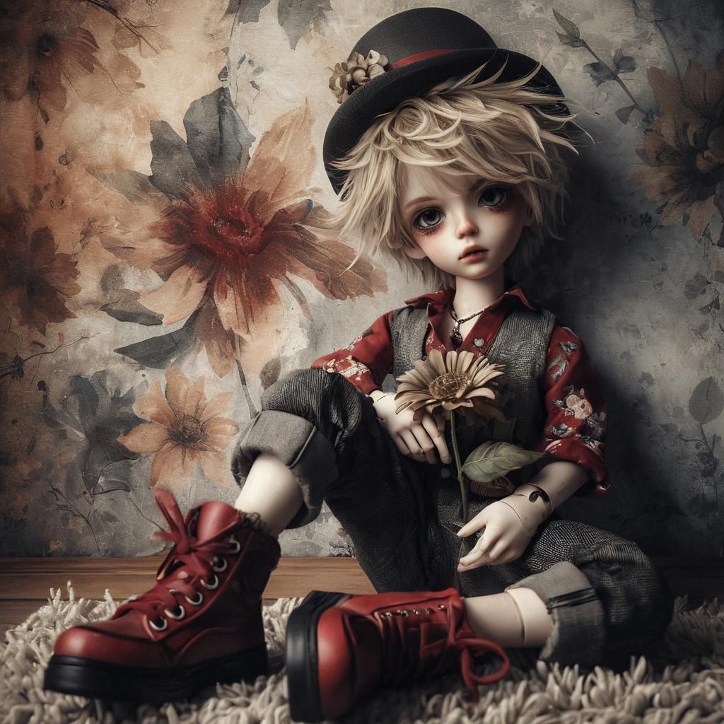 Ball-jointed doll   by @SMARTDOG