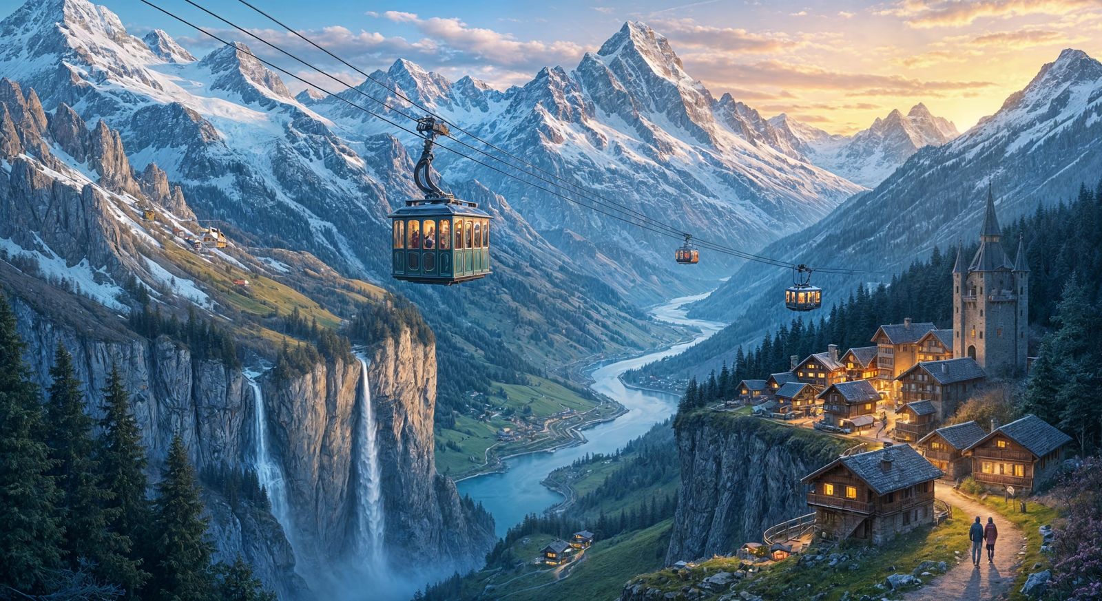 Swiss Alps  by @Alan