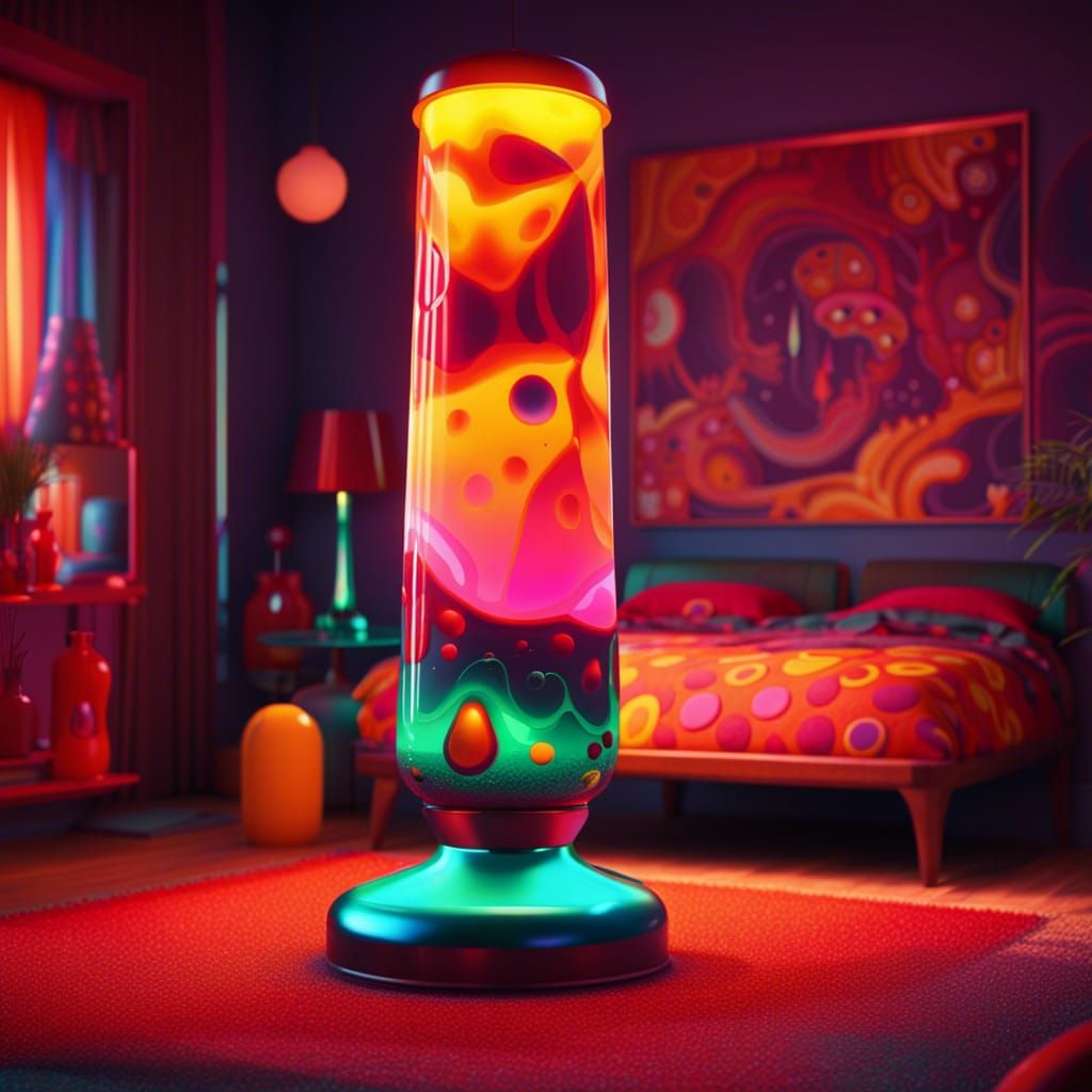 lava lamp   by @melesy