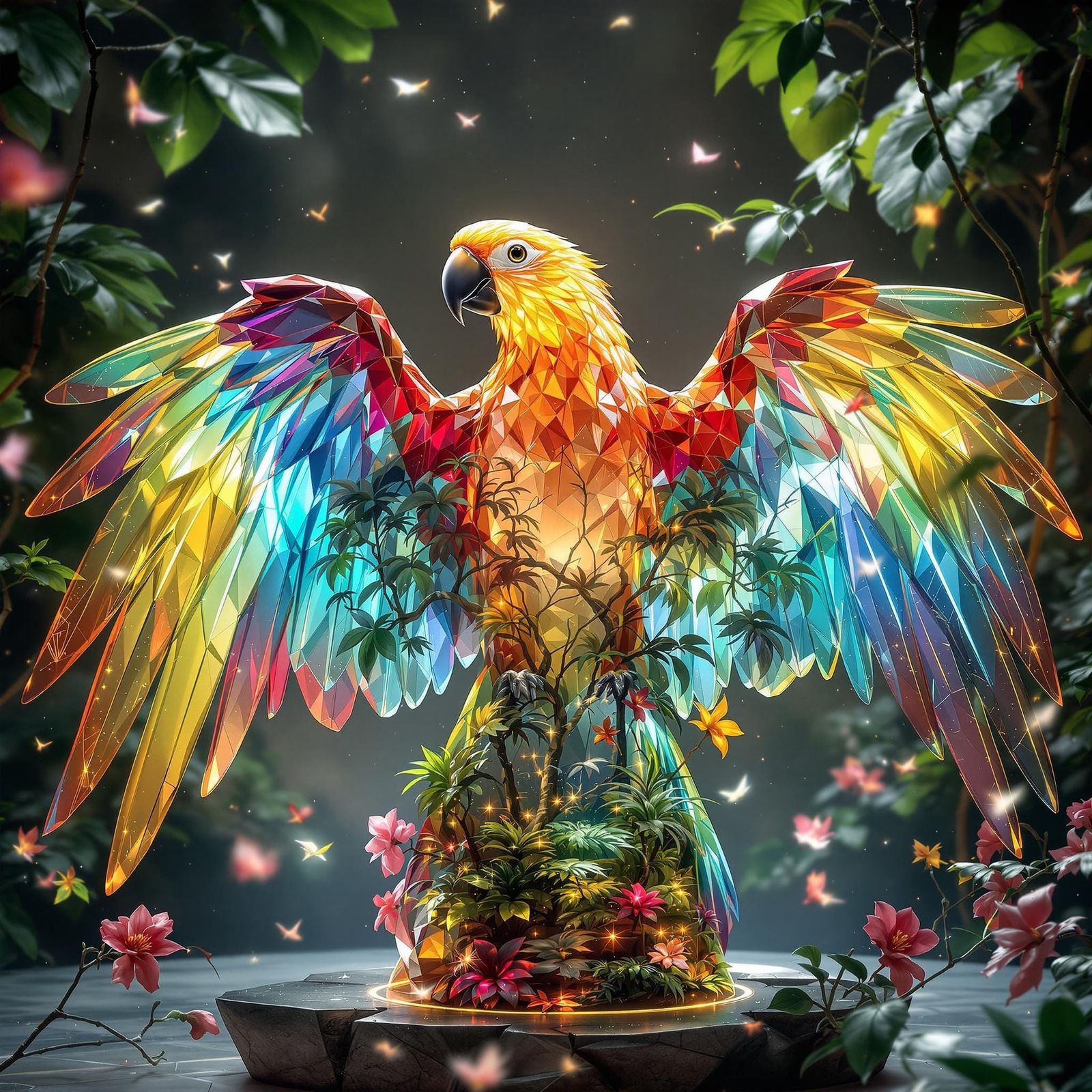 Parrot's shrine  by @Valentin