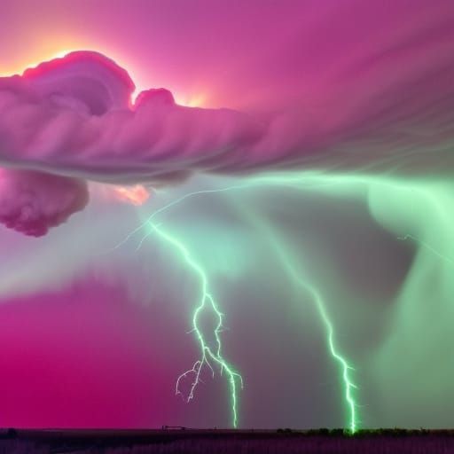 plasma fuled lightning storm