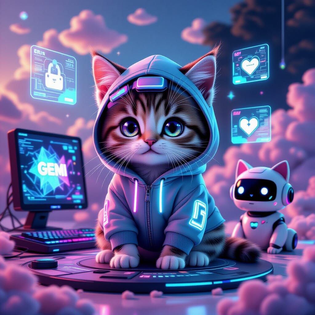 Gen Alpha cat  by @Neverland