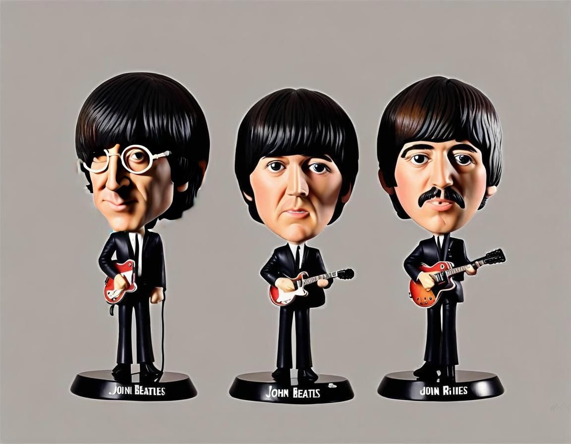 john lennon face bobblehead - AI Generated Artwork - NightCafe Creator