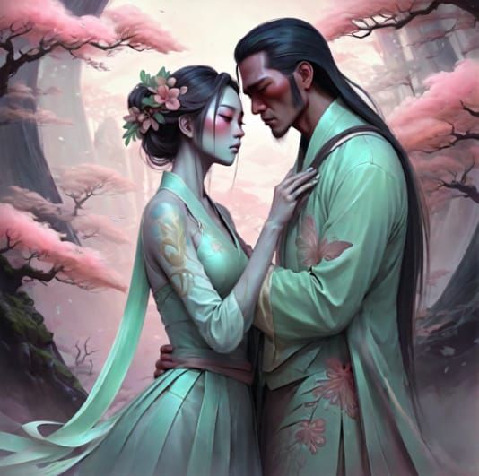 🌸Beautiful Married Hanahaki Disease Couple🌸