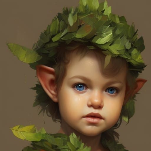 Cute Little Elf - Ai Generated Artwork - Nightcafe Creator