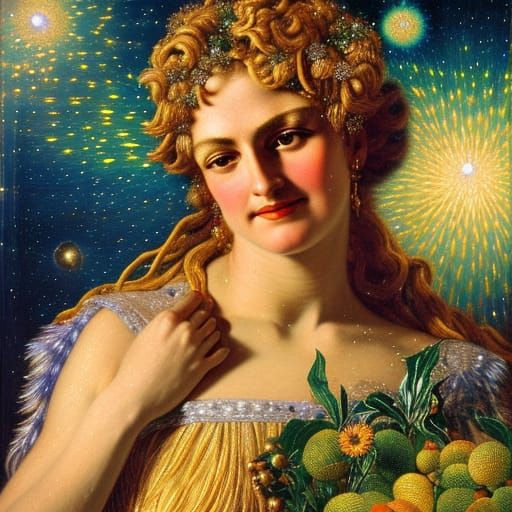 Demeter, the Goddess of Harvest and Grain
