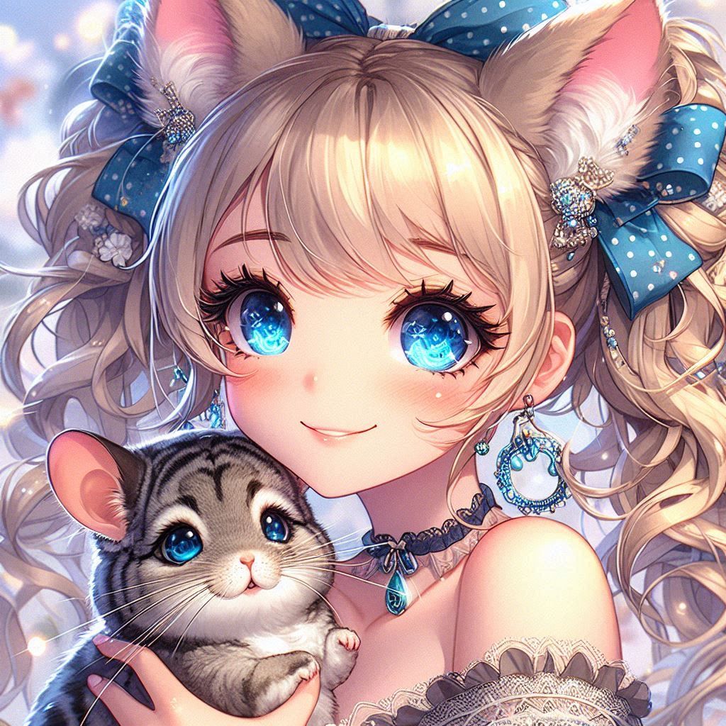 Chinchilla love 💕😍