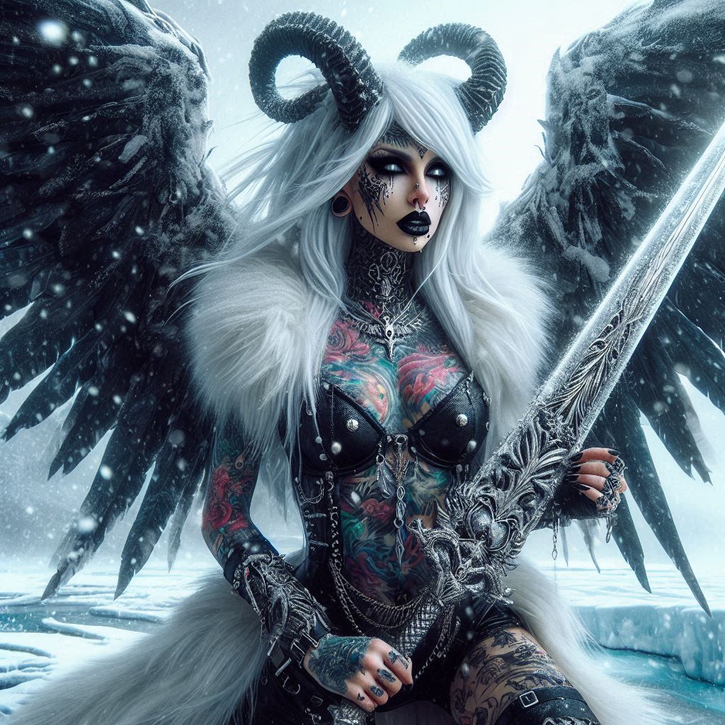 Snow Demon  by @Bad Hobbit