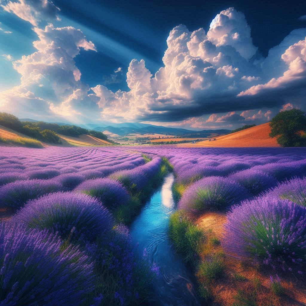 Lavender Dreamscape