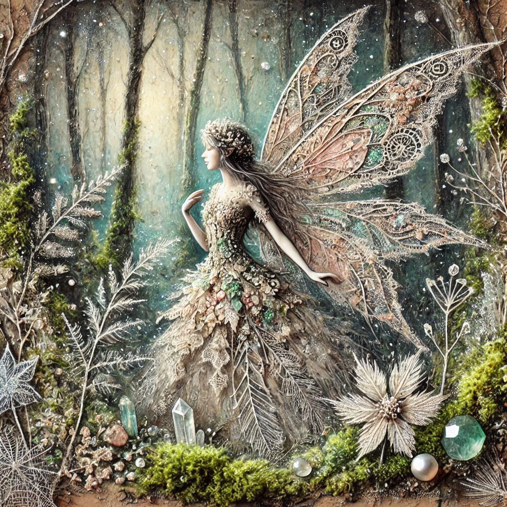 Mixed Media Fairy