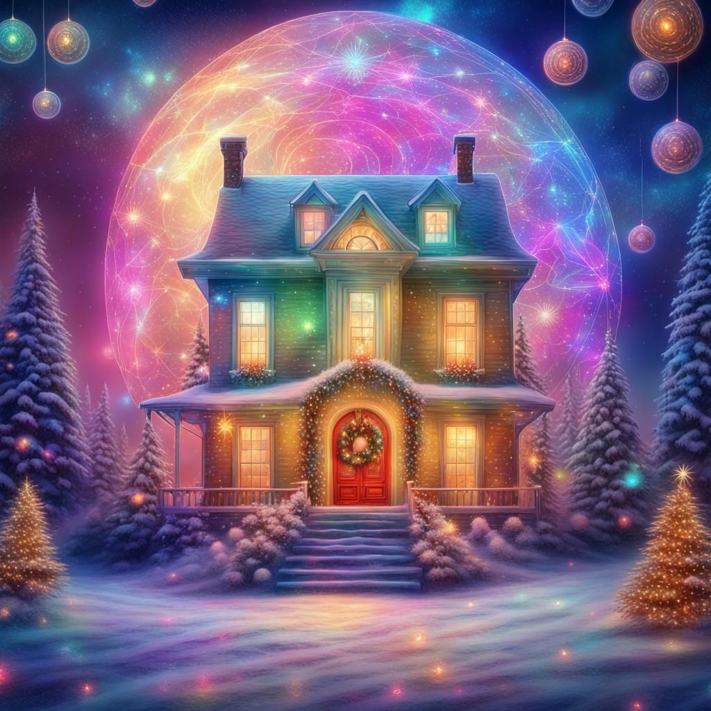Cosmic Christmas house