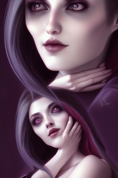 Beautiful, Gaunt Vampire