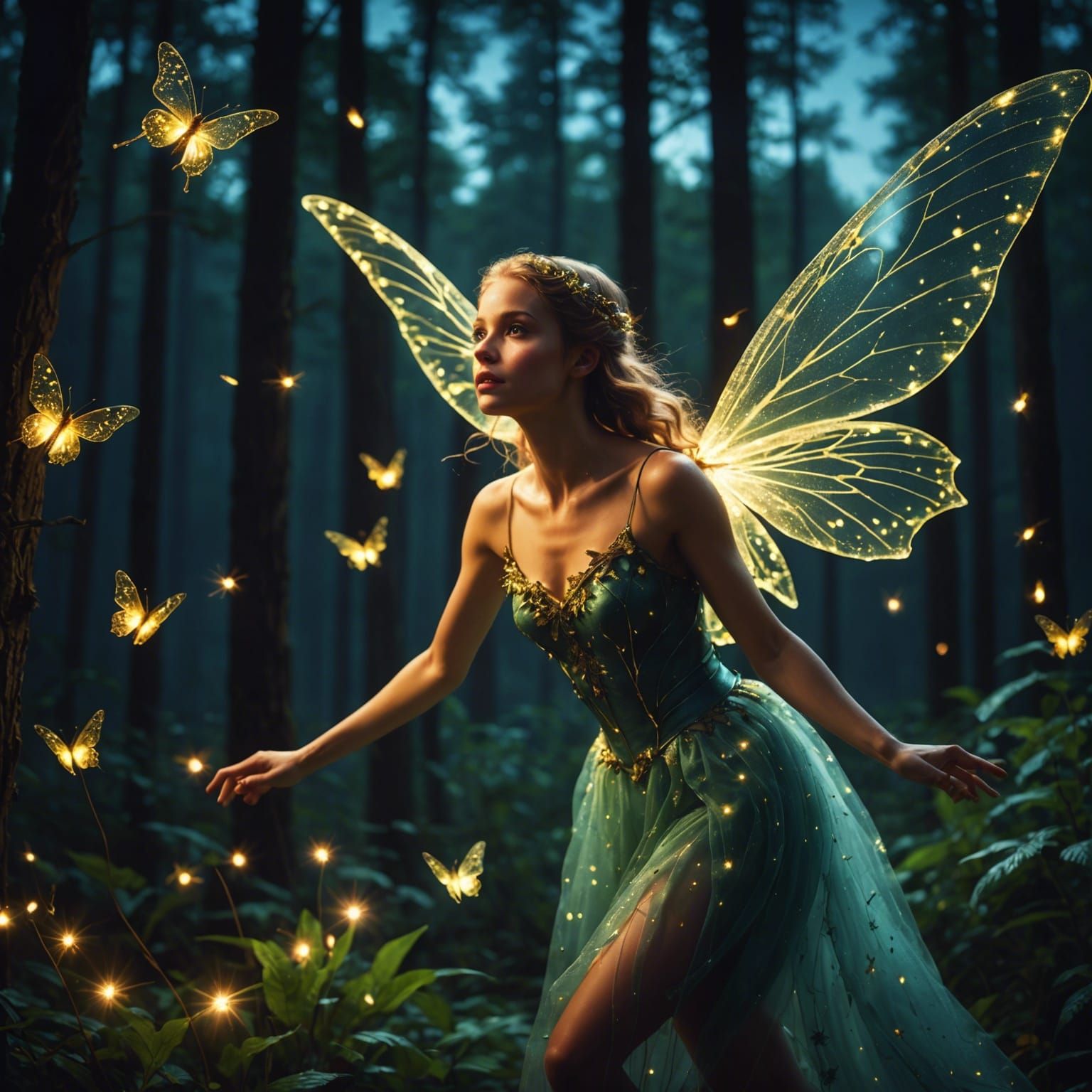 the butterfly fairy