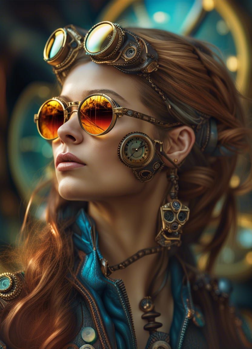 Steampunk ingeneer  by @Shintris