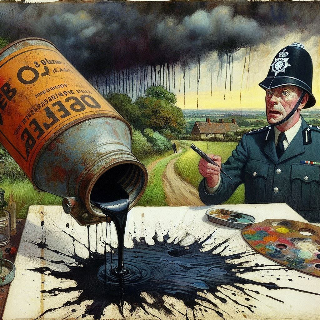 Suffolk Landscape, Constable, (Oil on Canvas)