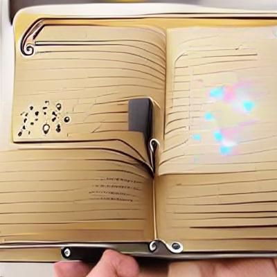 Magical notebook that can give you everything you ever dream...