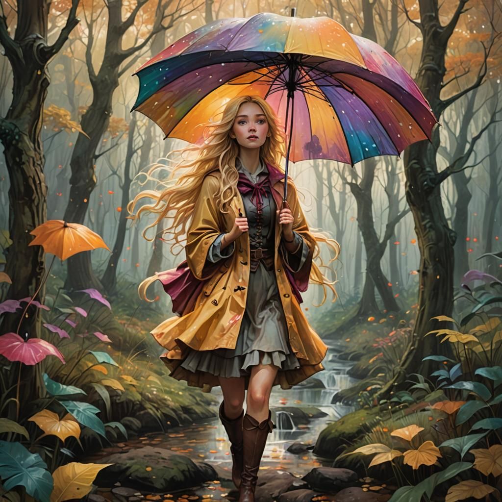 My umbrella: the unsung hero of every rainy day.  by @DuaBoy