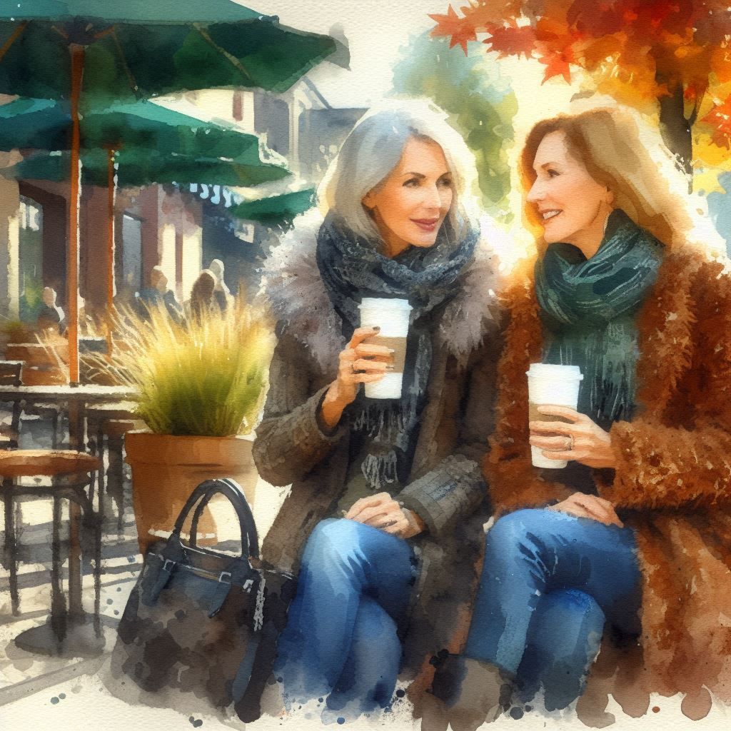 Catching Up Over Coffee