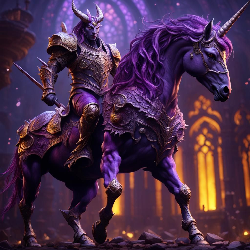 Demon unicorn