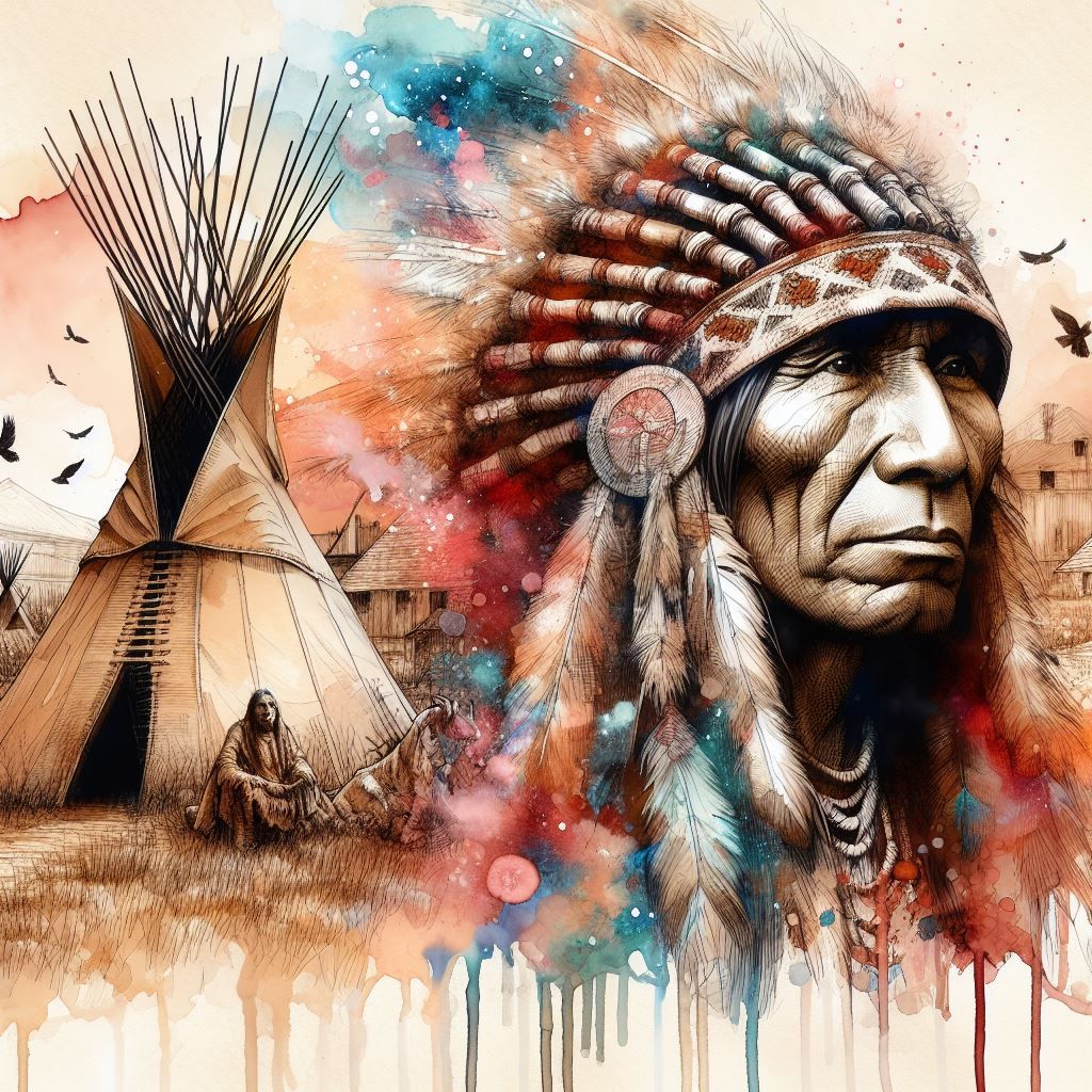 native american portraits  by @Gaby