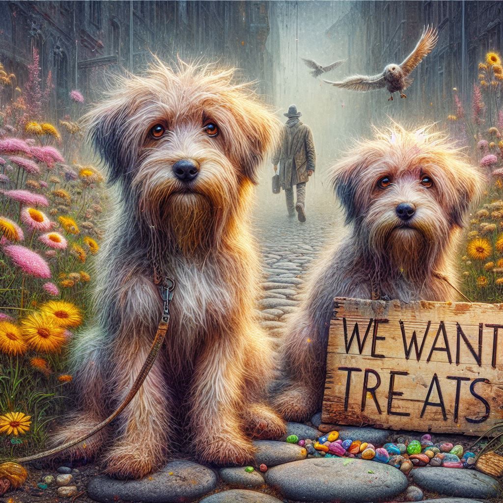 We Want Treats 🐶🐶😁
