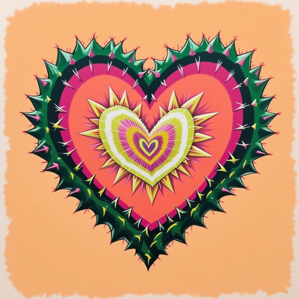 <lora:CACTUS HEART:1.0>