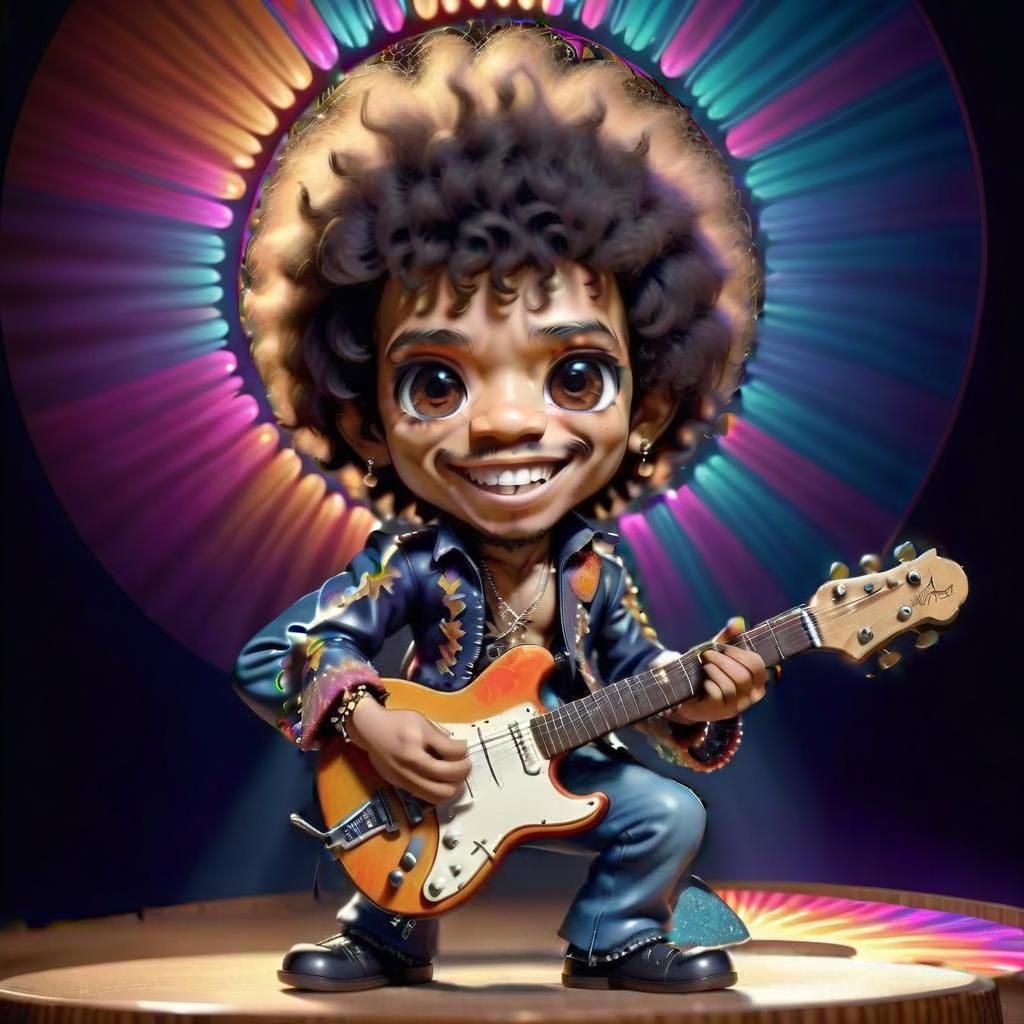 Chibi Hendrix   by @undefined