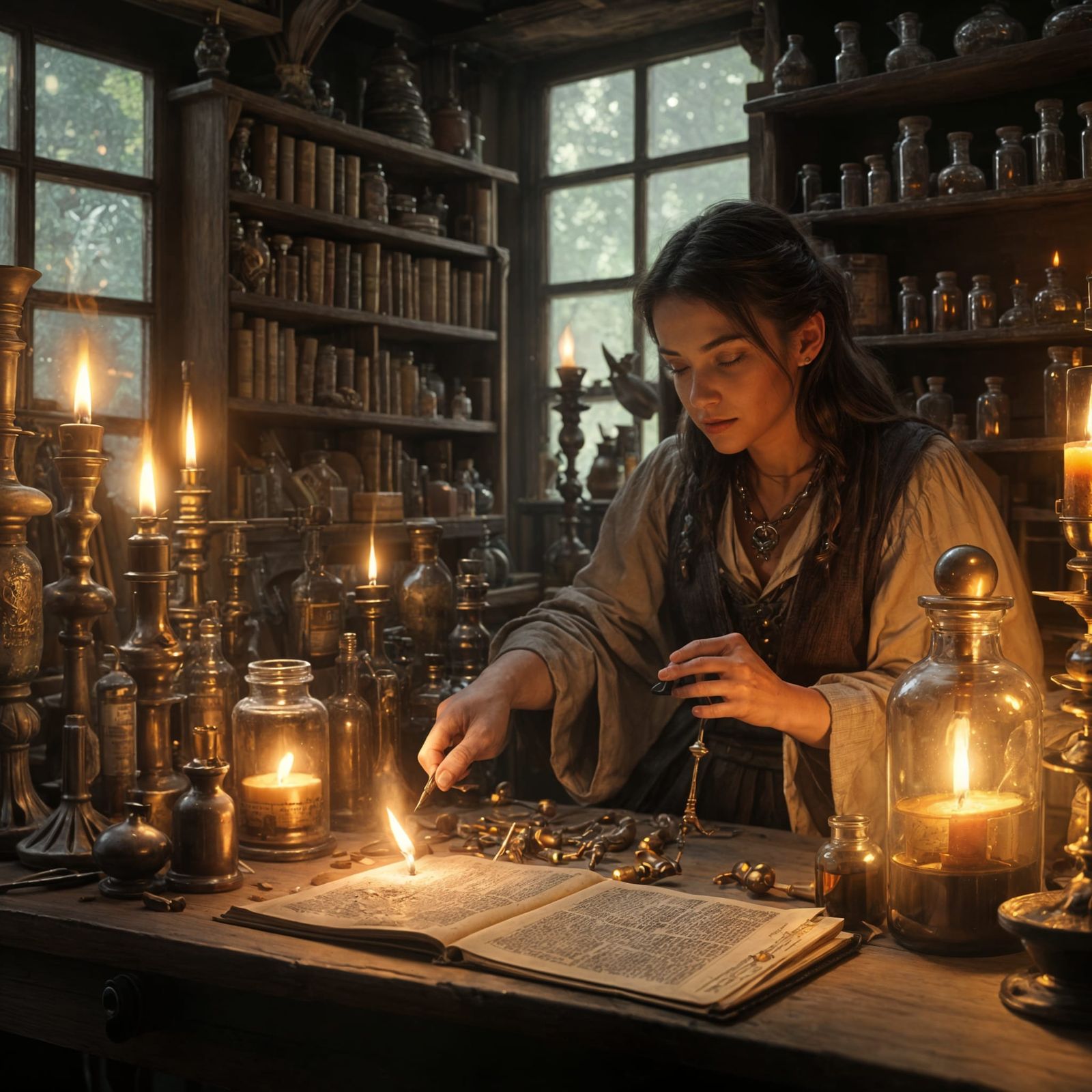 Casting a spell  by @Maxswell