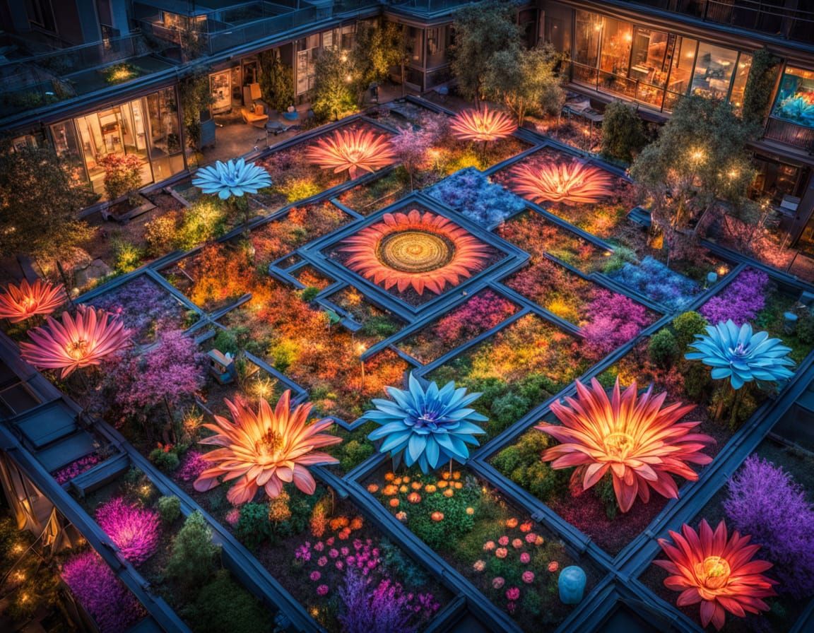 Biophilic geometry.  by @Kaydenpat