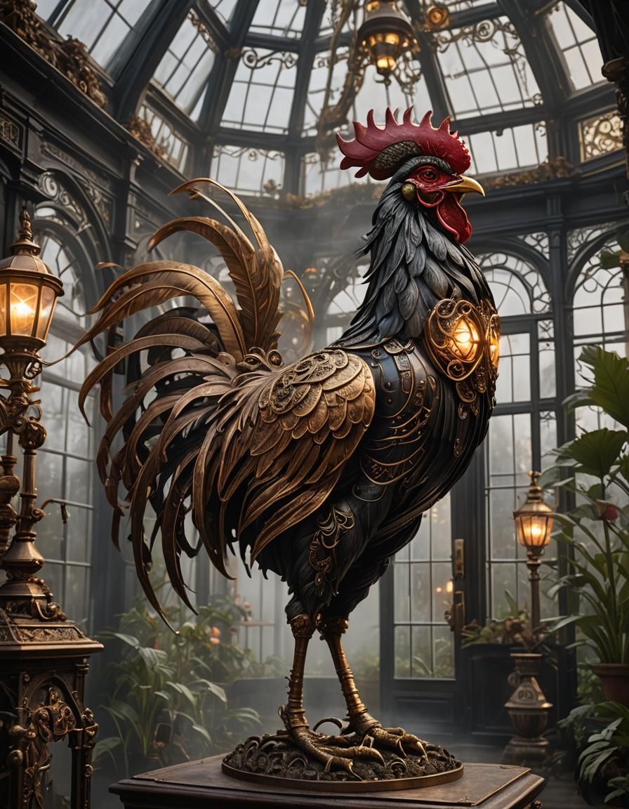  Mechanical  Chicken  by @undefined