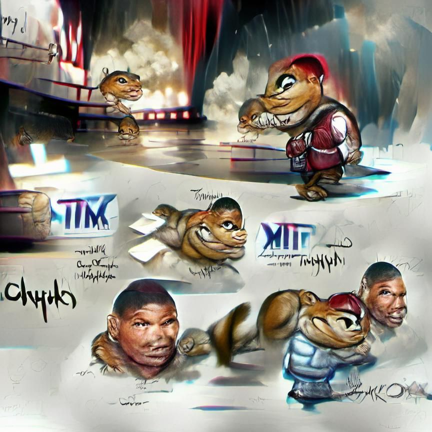 Chipmunk mike Tyson