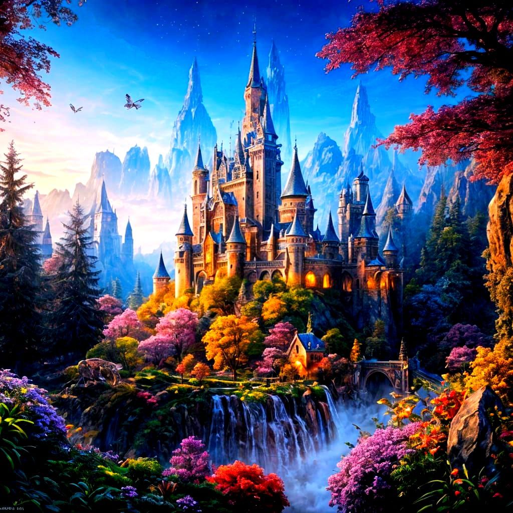 Dreamy Fairy Castle