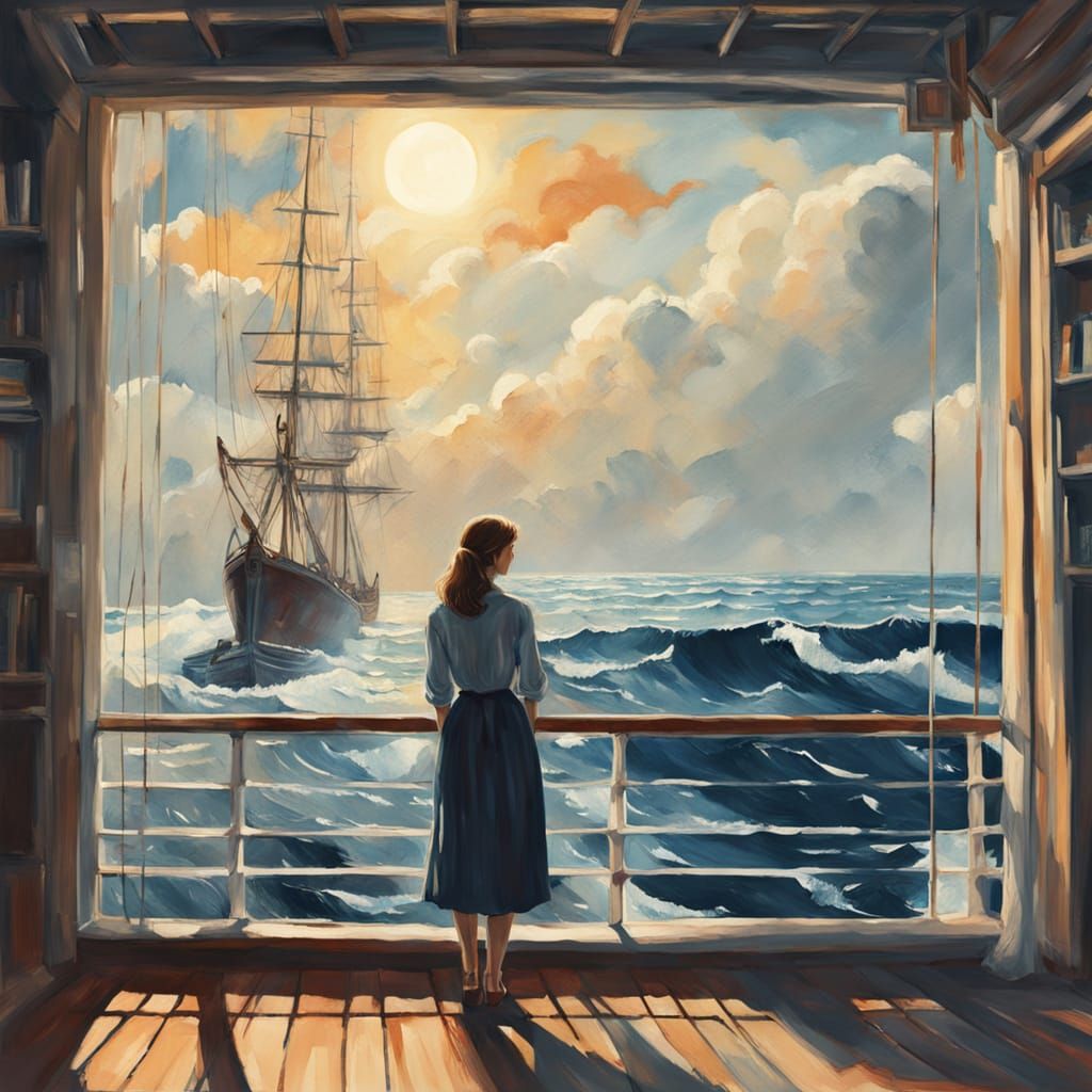 by Paul Lovering and Mattias Adolfsson and Russ Mills and Victo Ngai and Alexander Jansson:: Double exposure A beautiful young woman standin...