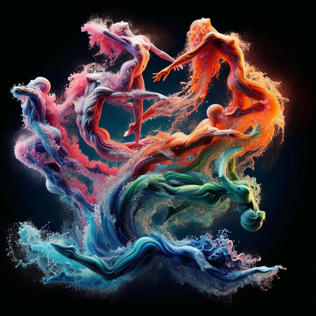 water ink, ink water