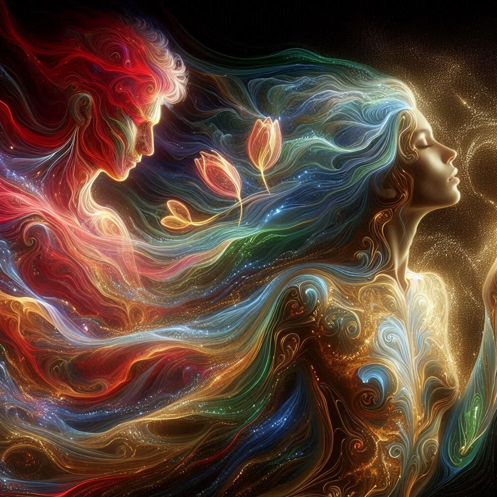 casting aside her shadow