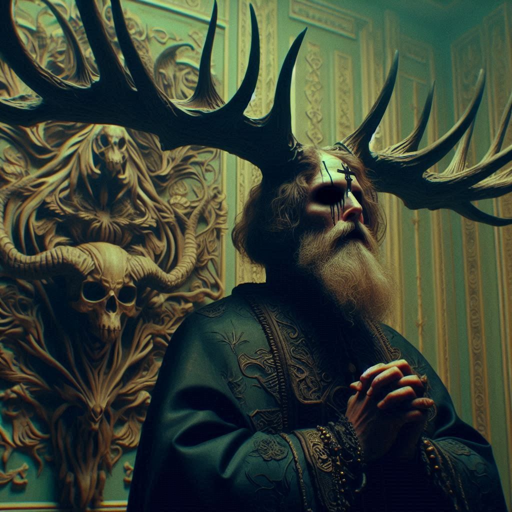 "Deer God, empower me to smite the wicked."
