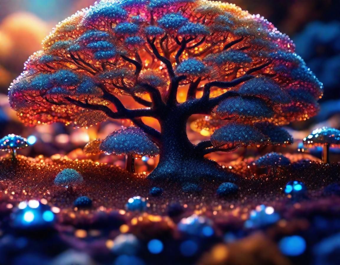 Sparkling Diamond Tree