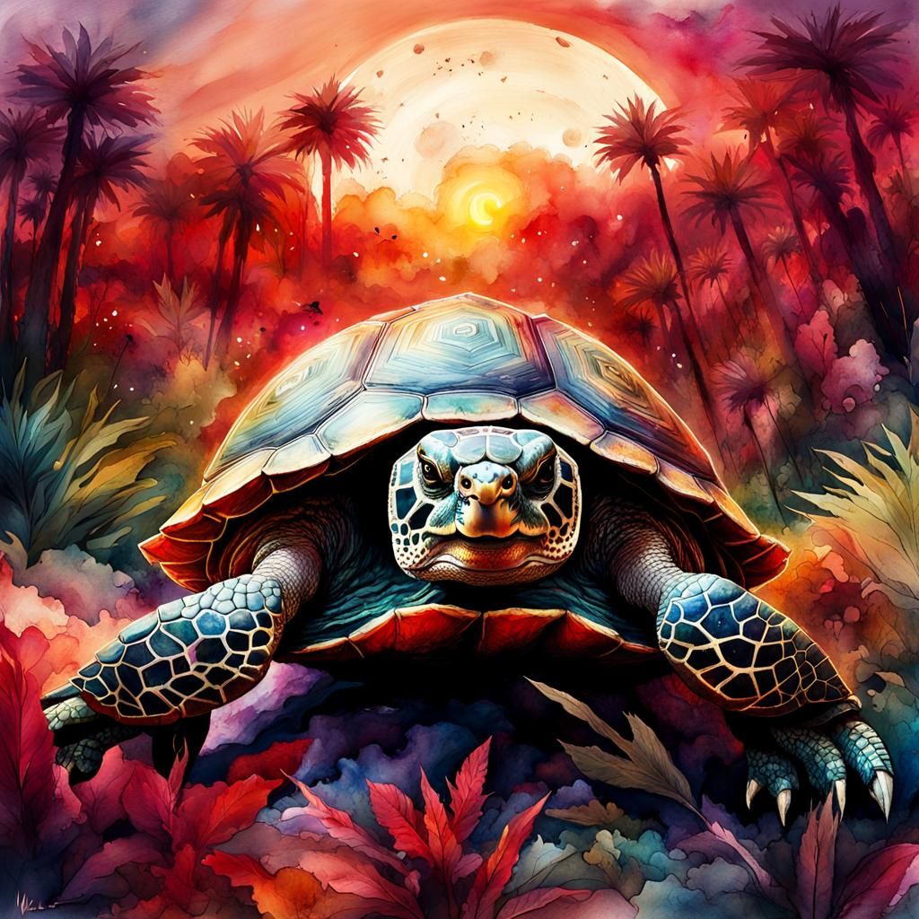 Turtle - AI Generated Artwork - NightCafe Creator