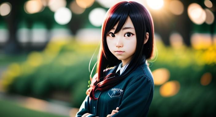 Anime, 

Genetic ,

Professional photography, bokeh, natural...