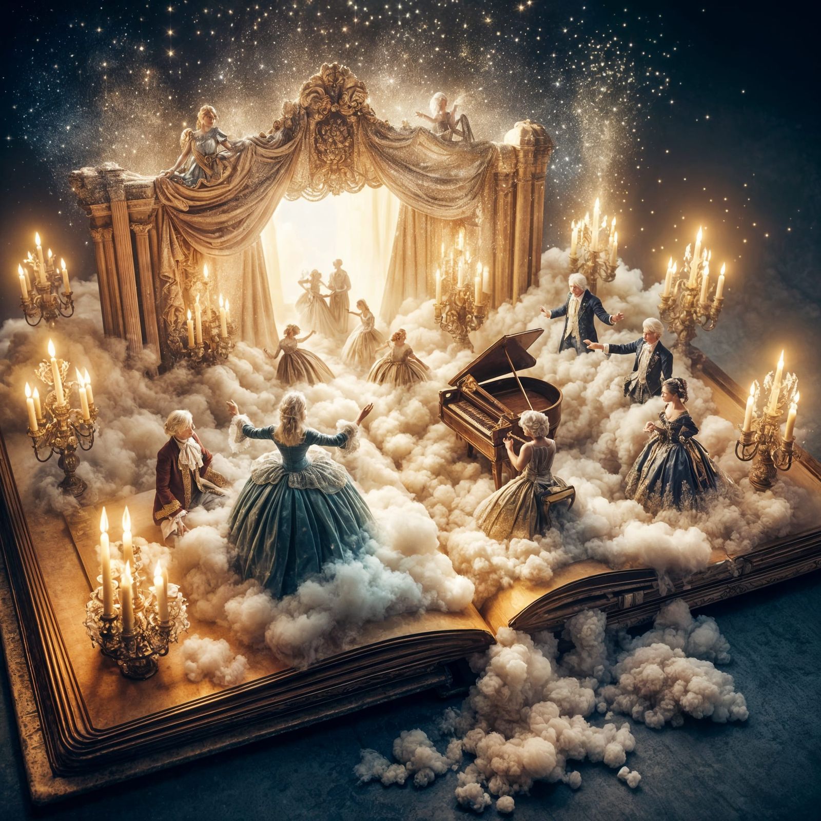 Magical Ballroom in a Book
