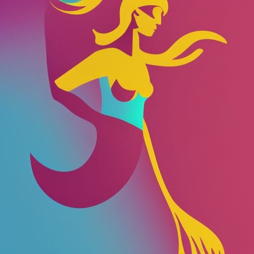 mermaid silhouette