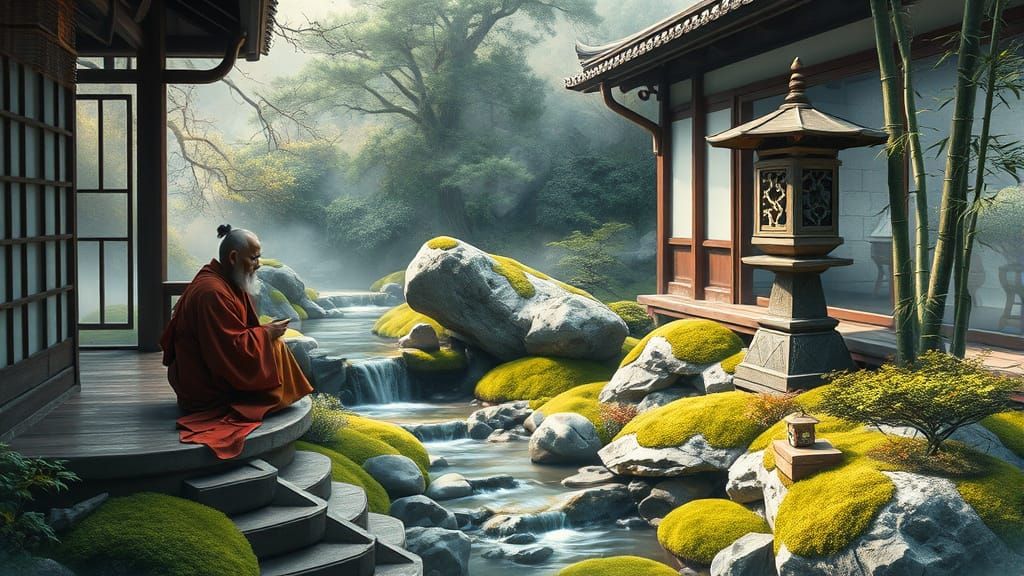 a meditative place II