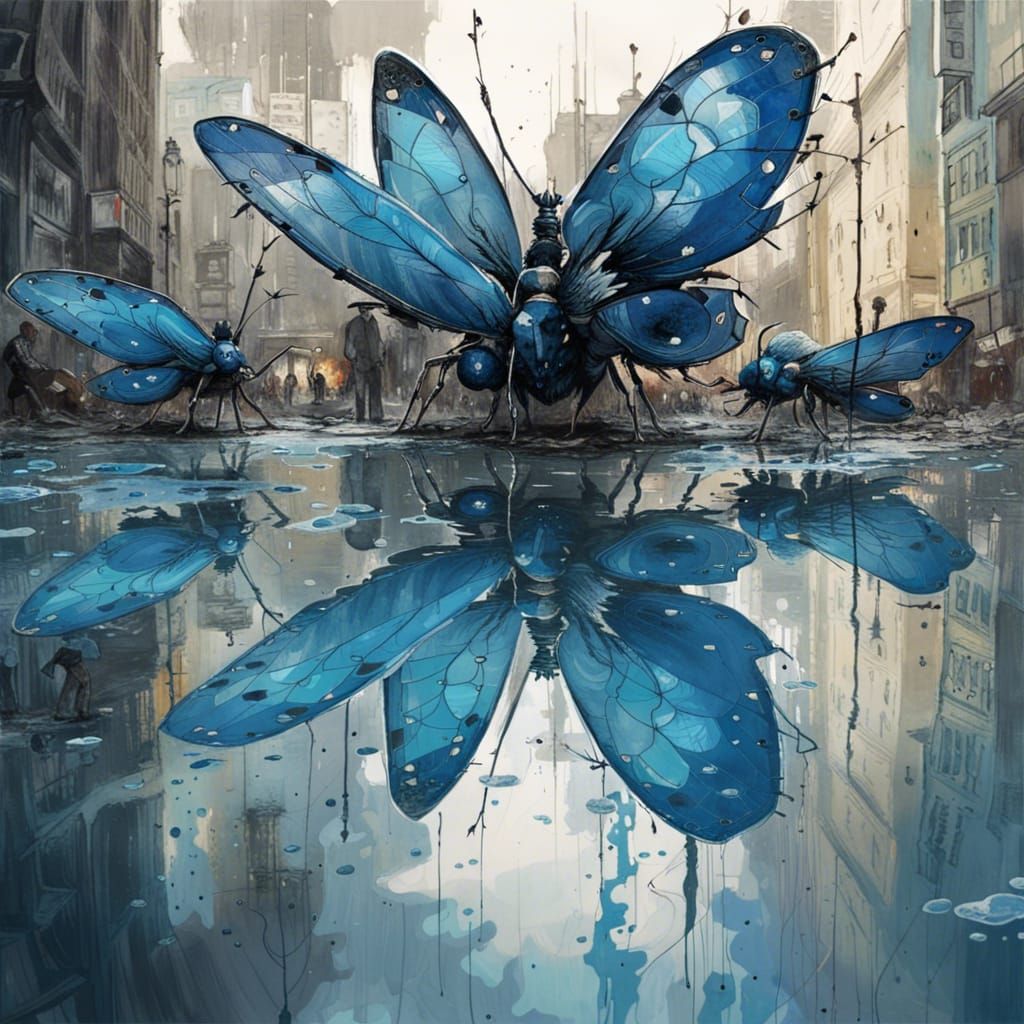 Big Blue Bugs