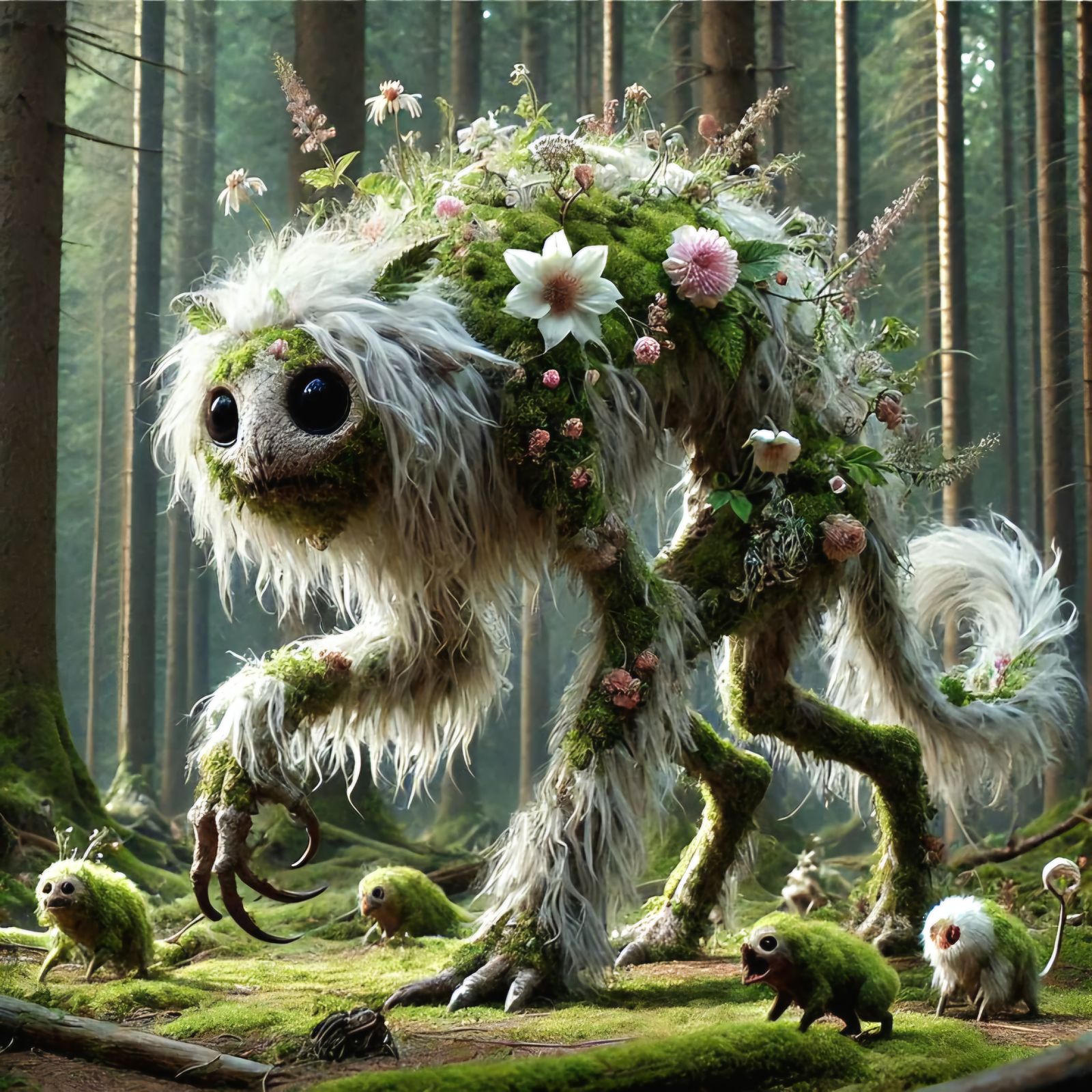 Millicent and relatives (Myra)