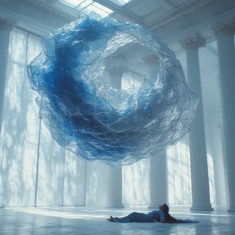 Ethereal sculpture