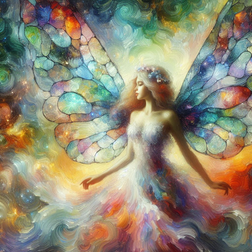 Stained Glass Fairy
