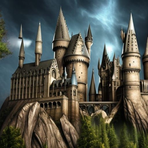 Hogwarts - AI Generated Artwork - NightCafe Creator